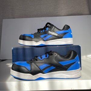 Reebok Day One Safety Black and Blue Work Shoes Composite Toe